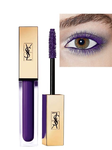 ysl vinyl couture mascara|yves saint laurent purple mascara.